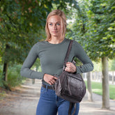 Concealed Carry Marley Unisex Backpack -  YKK Locking Zippers and Universal Holsters for Gun -  Outdoor Bag for Gun Owner -  Backpack for Conceal Carry -  best gun carry backpack -  Pistol and Firearm Bag -  Western Hide Backpack -  Boho Stylish Backpack for Women -  Universal Holster Bag -  Marley Unisex Backpack - Women's Concealed Carry Bagpack -  premium leather backpack